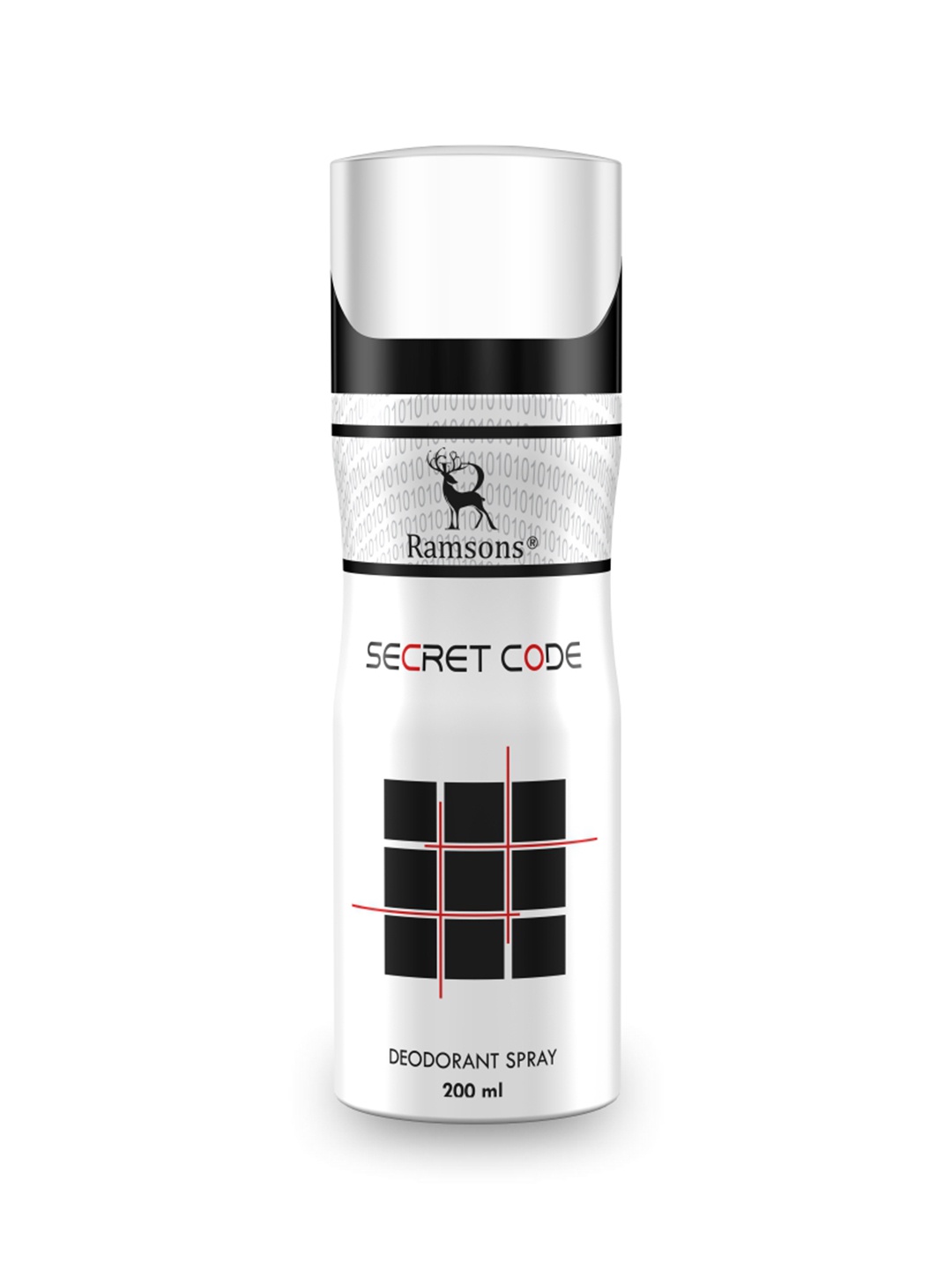 

Ramsons Men Secret Code Long Lasting Deodorant Spray - 200 ml, White