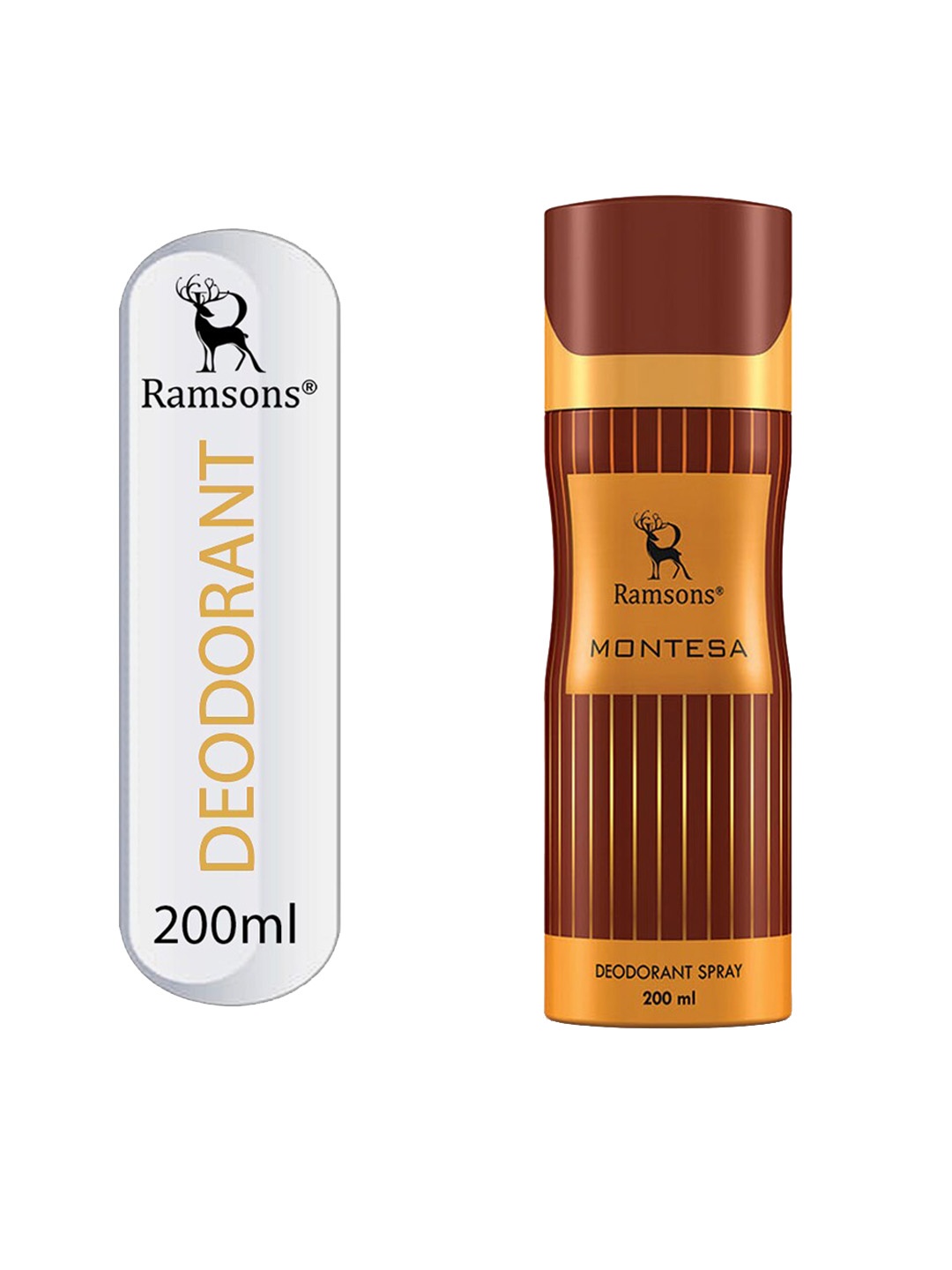 

Ramsons Montesa Long Lasting Deodorant Spray - 200 ml, Brown