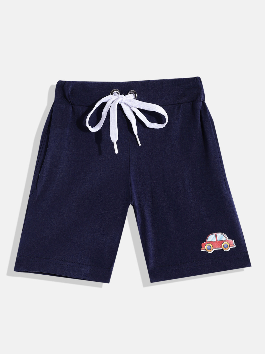 

Eteenz Boys Premium Cotton Shorts, Navy blue