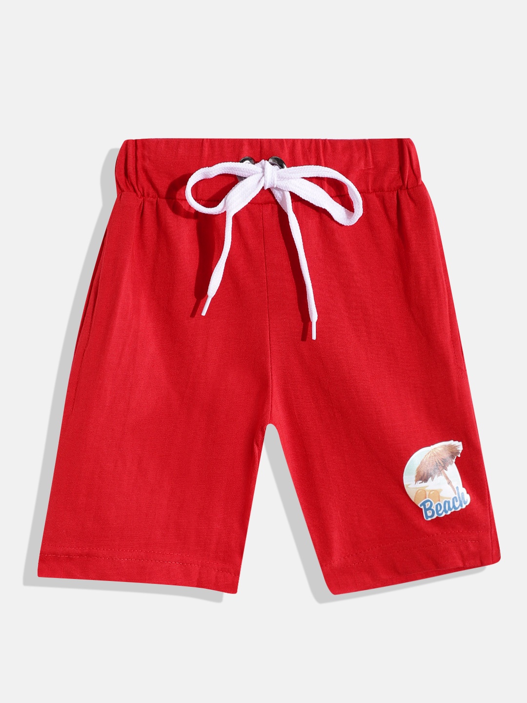 

Eteenz Boys Red Eteenz Shorts