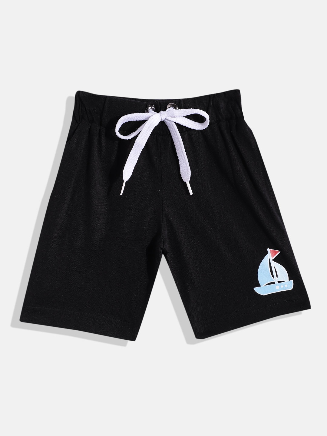

Eteenz Boys Premium Cotton Shorts, Black