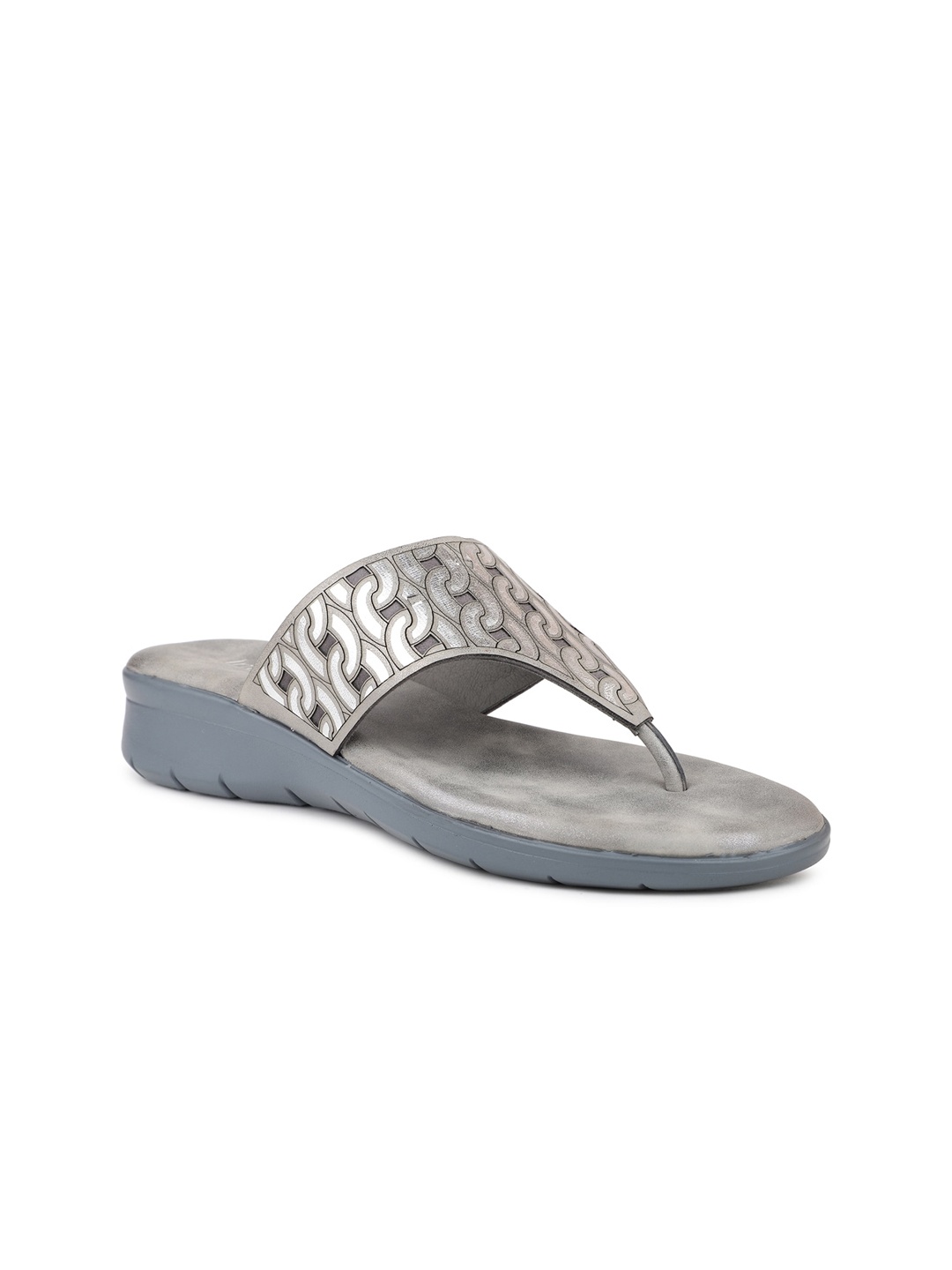 

Inc 5 Printed Comfort Heels, Grey