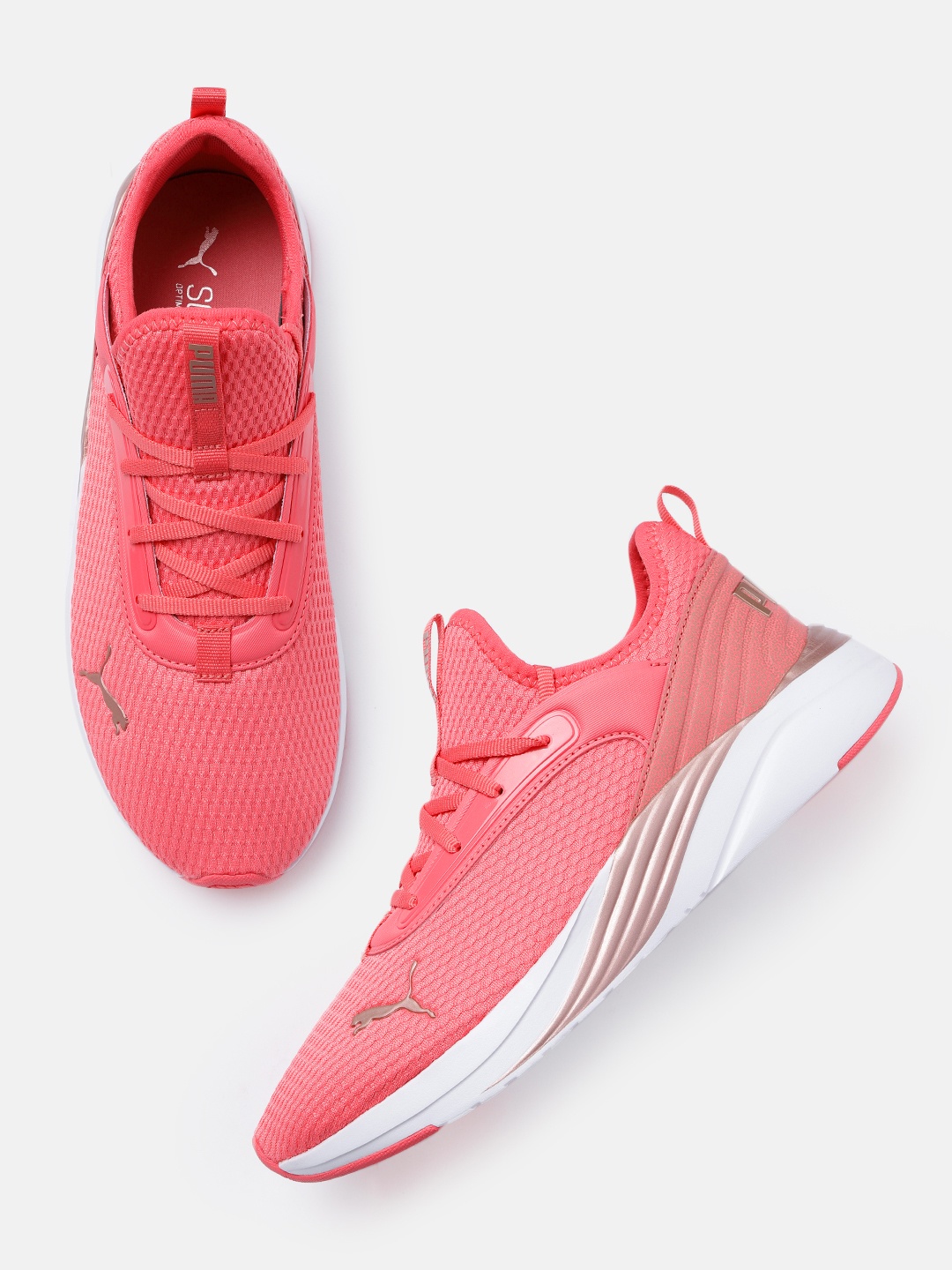 

Puma Women Softride Ruby Luxe Elektro Running Shoes, Pink