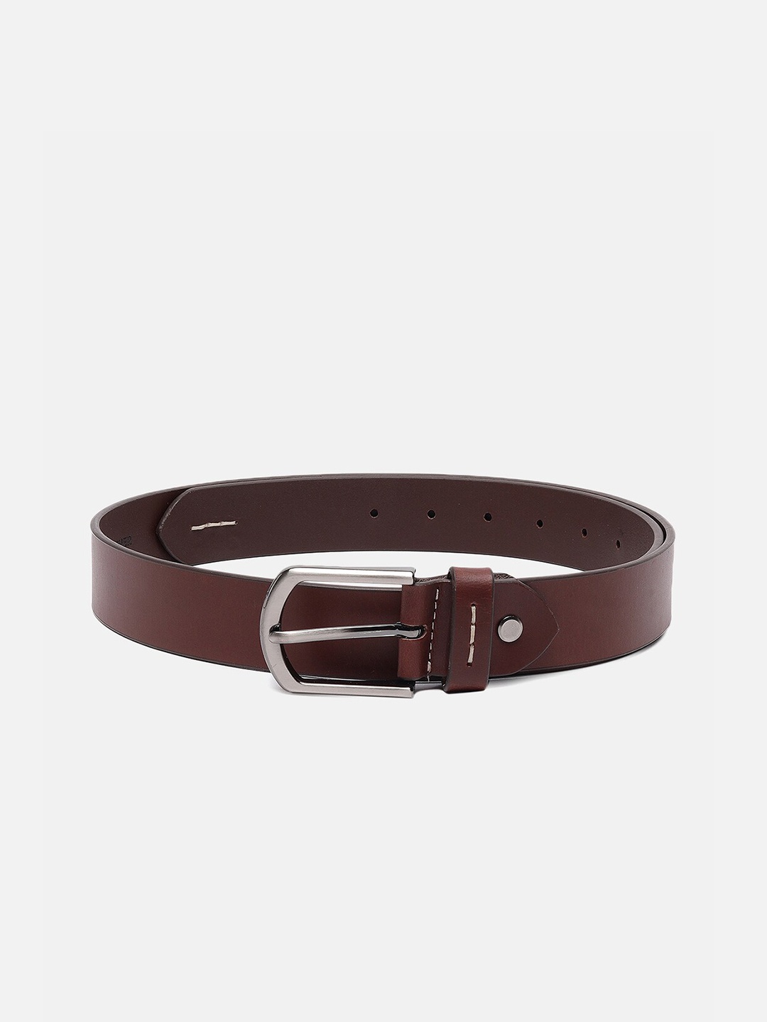 

Chennis Men Solid Leather Belt, Brown