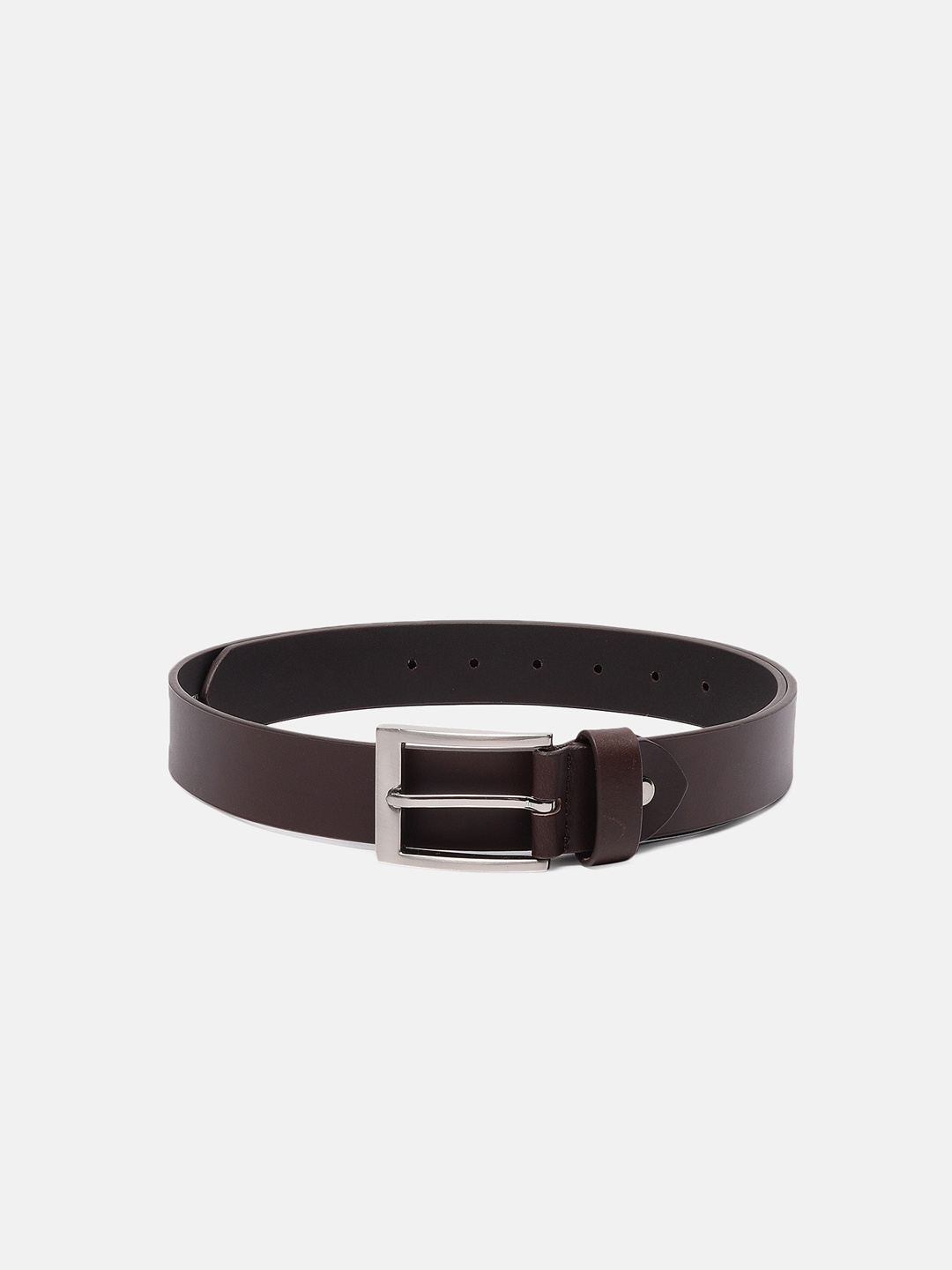 

Chennis Men Solid Leather Belt, Brown