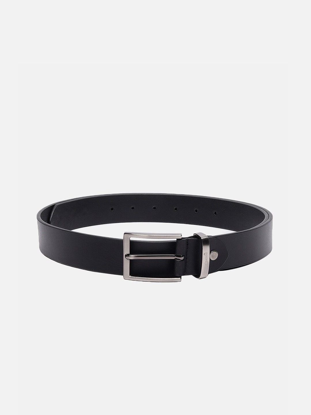 

Chennis Men Solid Leather Belt, Black