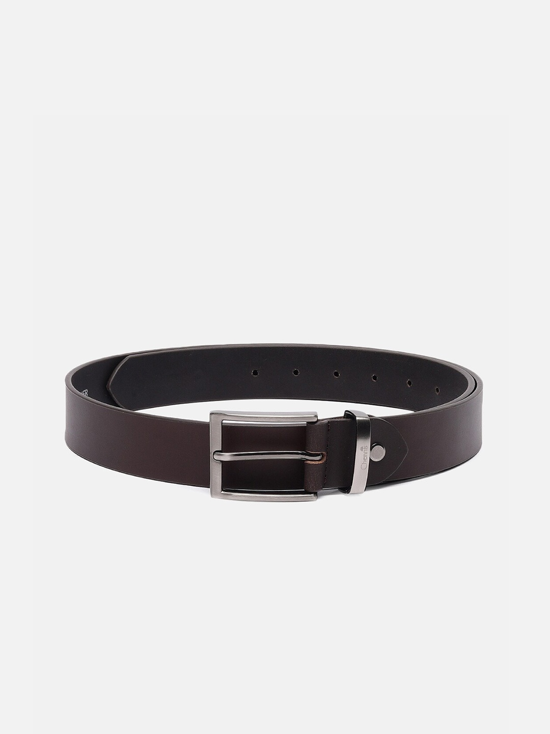 

Chennis Men Solid Leather Belt, Brown