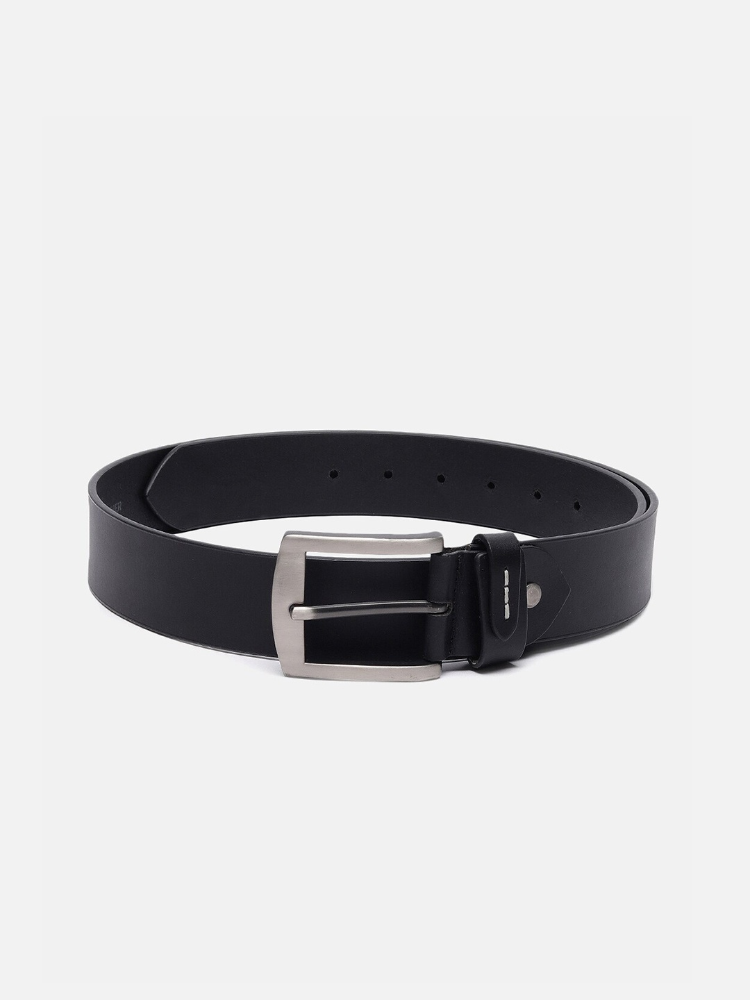 

Chennis Men Solid Leather Belt, Black