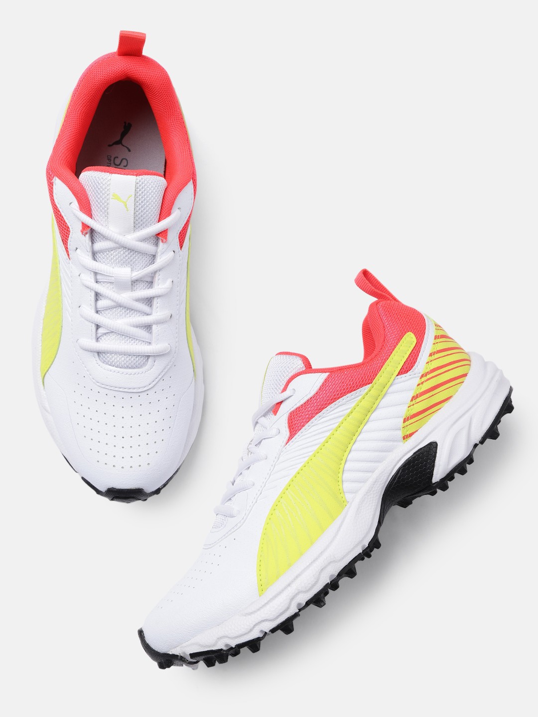 

Puma Men Cricket Active Shoes, White