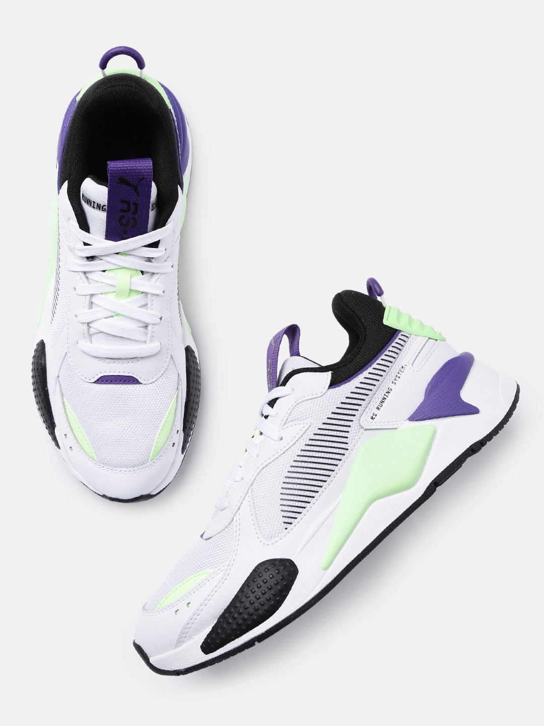 

Puma Unisex RS-X Geek Sneakers, White