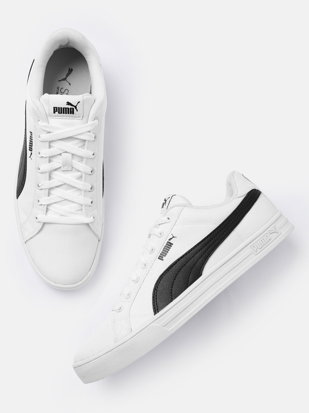 

Puma Unisex Smash Vulc V3 Sneakers, White