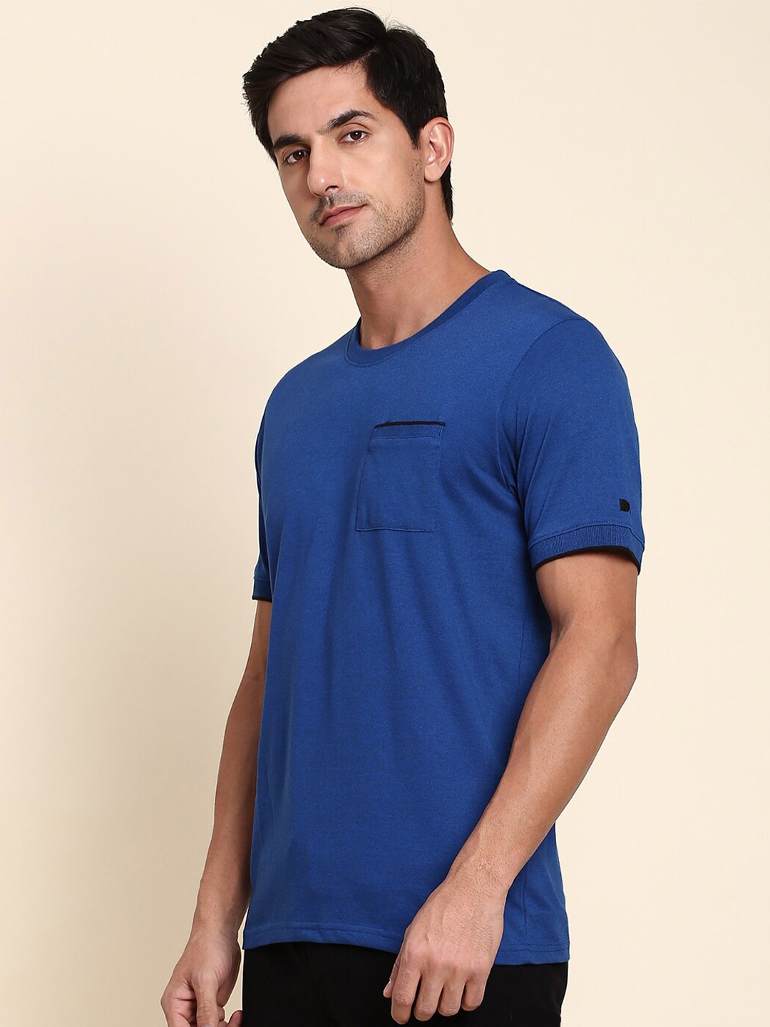 

Dennis Lingo Slim Fit Casual Cotton T-shirt, Blue