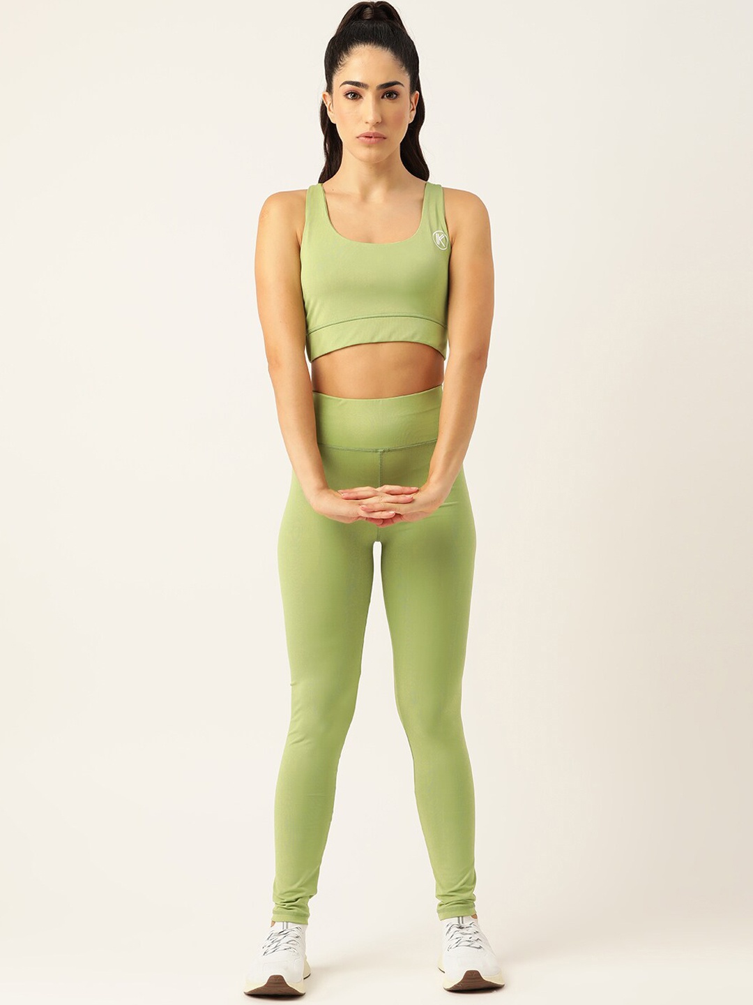 

Kotty Women Training & Gym High-Rise Tights, Green