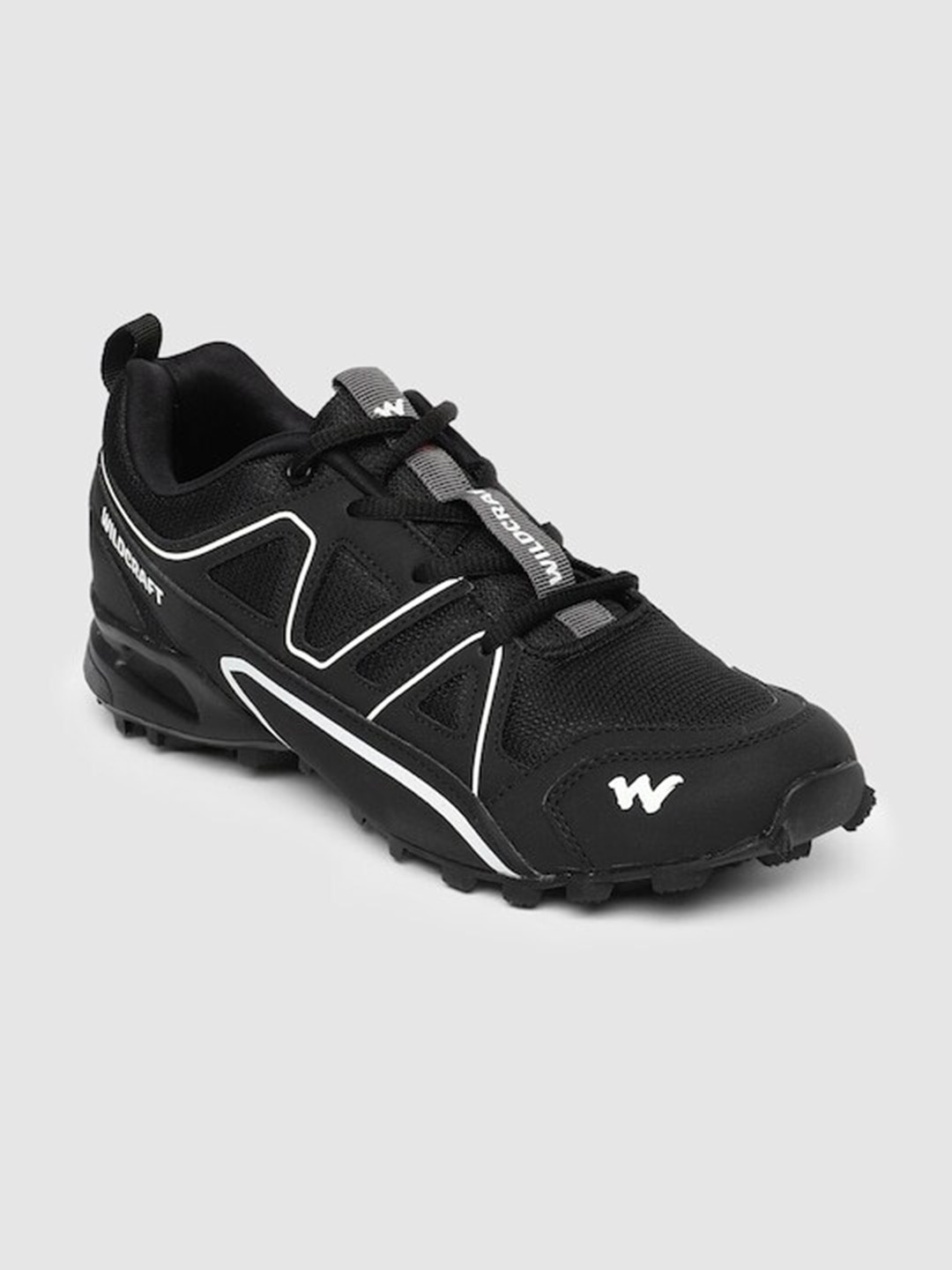 

Wildcraft Men Volga Marking Trekking Shoes, Black