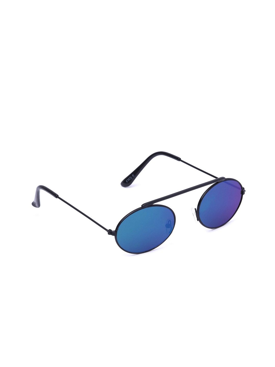 

Swiss Design Women Oval Sunglasses with UV Protected Lens SDGSW-5716402, Blue