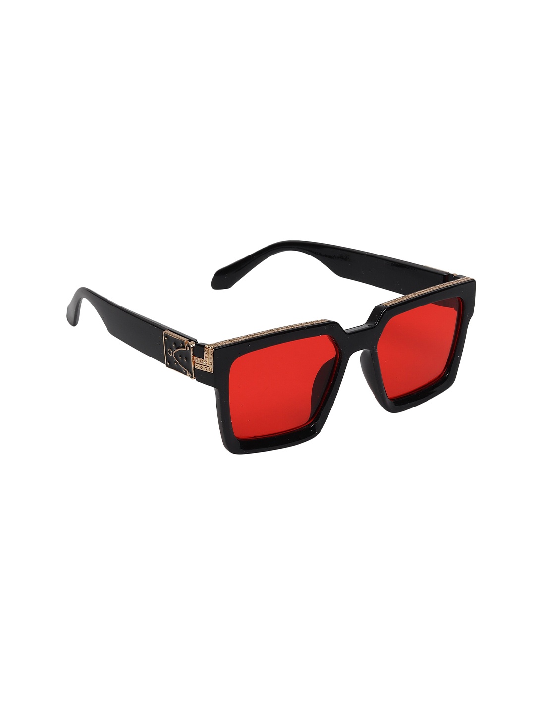 

Swiss Design Women Square Sunglasses with UV Protected Lens SDGSW-CLIMB-08, Red