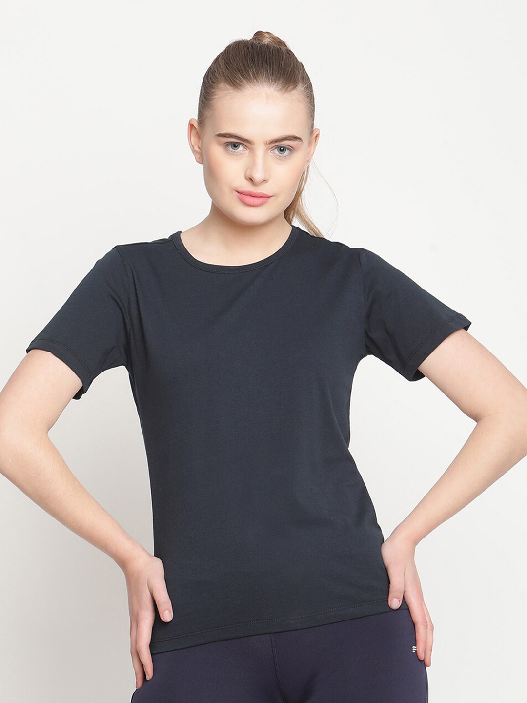 

COASTLAND Casual Cotton T-shirt, Navy blue