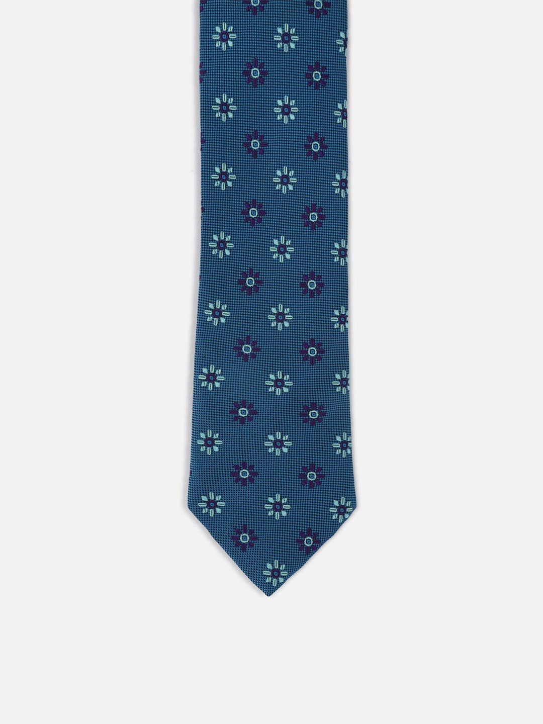 

Allen Solly Men Printed Broad Tie, Blue