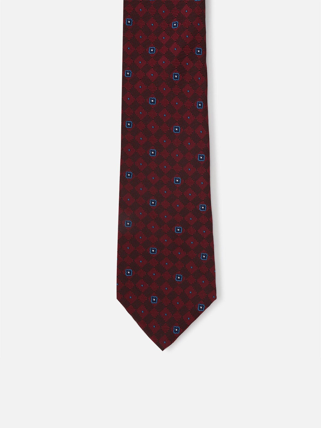 

Allen Solly Men Woven Design Broad Tie, Maroon