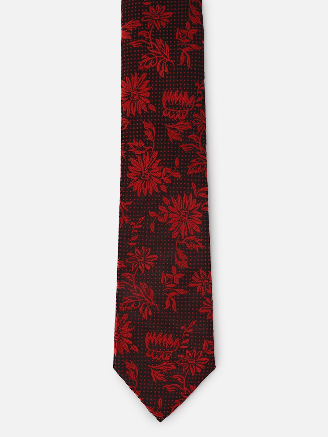 

Allen Solly Men Woven Design Broad Tie, Navy blue