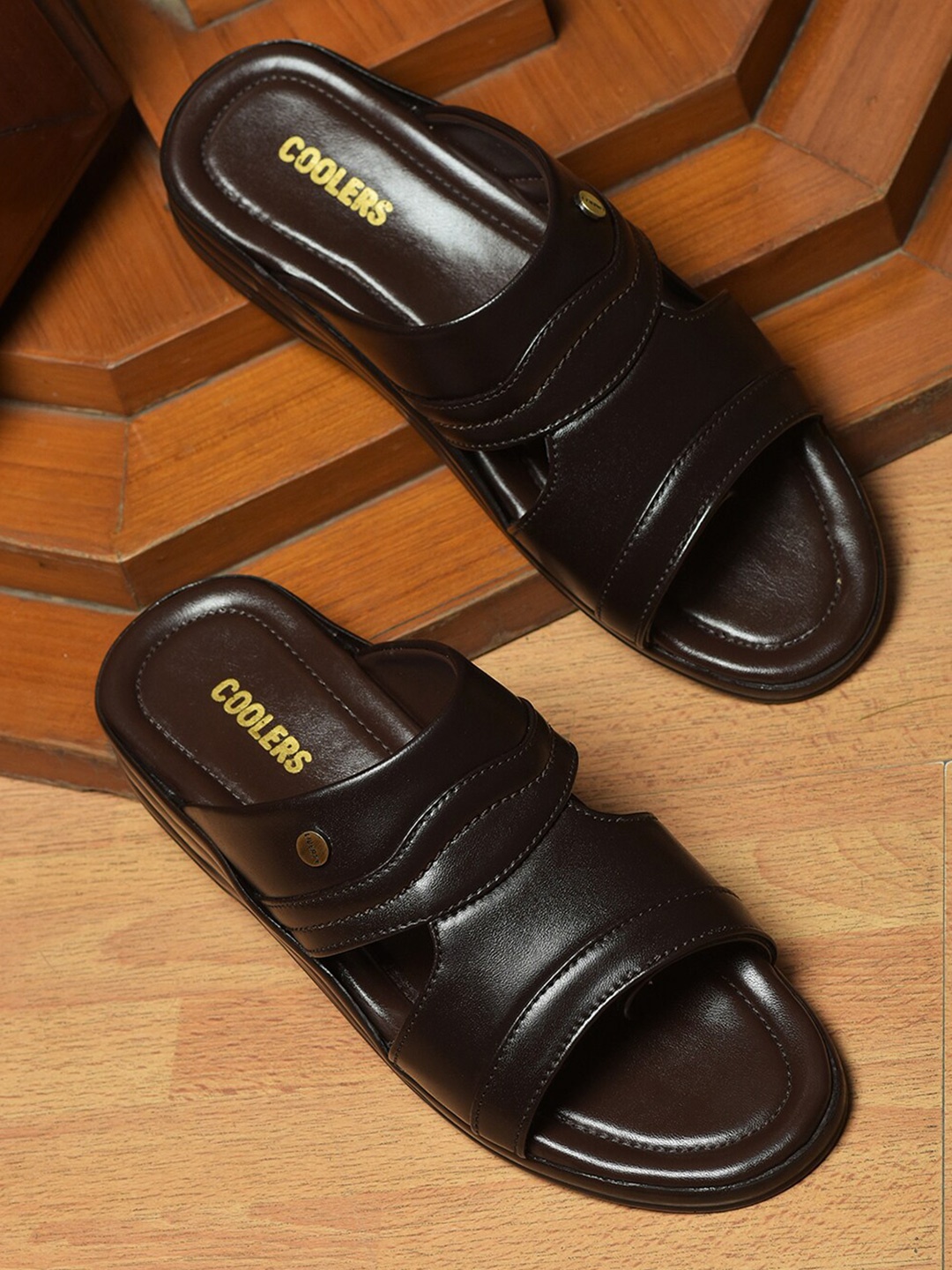 

Liberty Men Open Toe Comfort Sandals, Brown