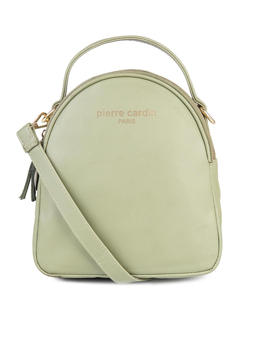 

pierre cardin PU Structured Handheld Bag, Sea green