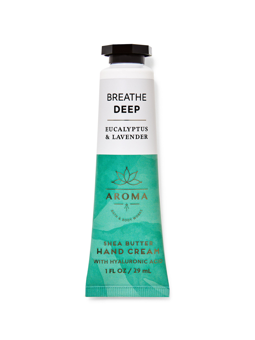 

Bath & Body Works Breath Deep Eucalyptus Lavender Shea Butter Hand Cream - 29ml, Sea green
