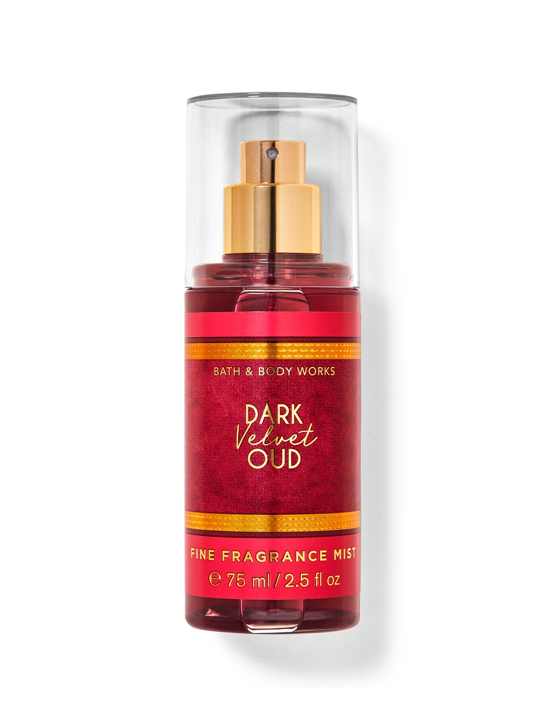 

Bath & Body Works Dark Velvet Oud Travel Size Fine Fragrance Mist - 75ml, Maroon