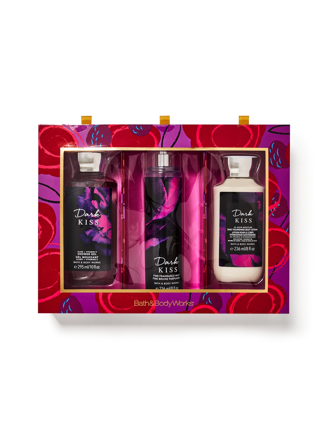 

Bath & Body Works Dark Kiss Gift Box Set, Red