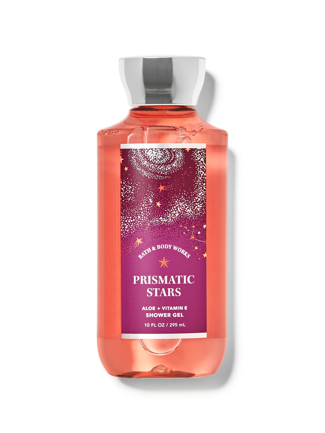 

Bath & Body Works Prismatic Stars Shower Gel with Aloe & Vitamin E - 295ml, Pink