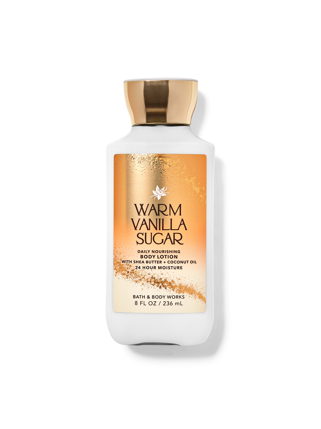 

Bath & Body Works Warm Vanilla Sugar Daily Nourishing Body Lotion - 236 ml, White