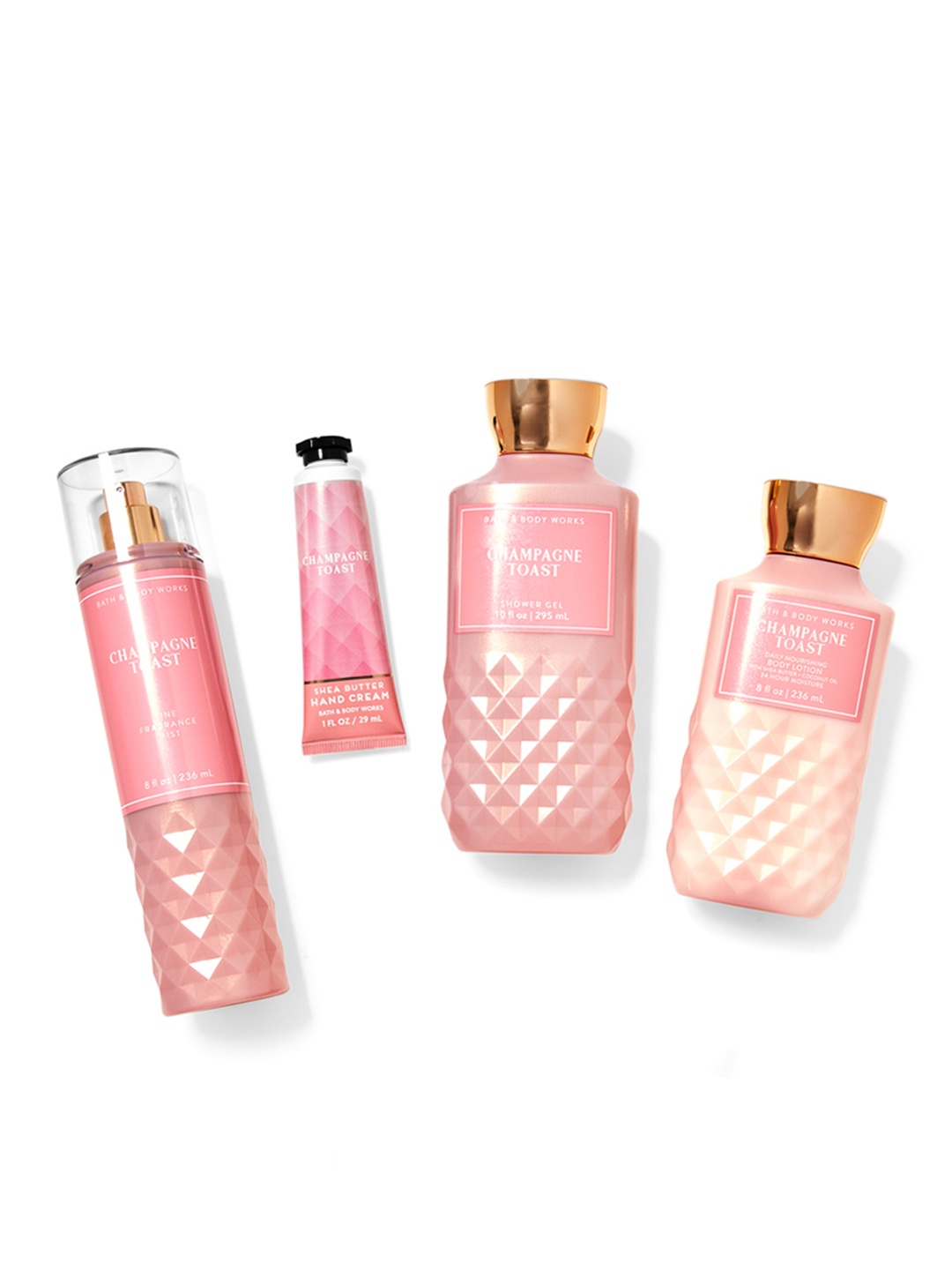 

Bath & Body Works Champagne Toast Gift Bag Set - 796 ml, Pink