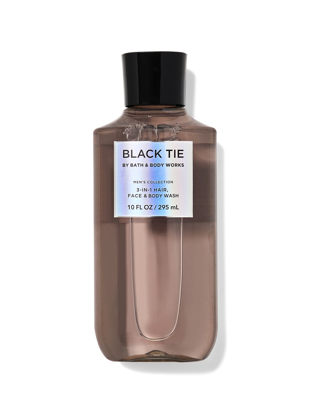 

Bath & Body Works Black Tie 3-in-1 Hair-Face & Body Wash with Vitamin E & Aloevera - 295ml, Brown
