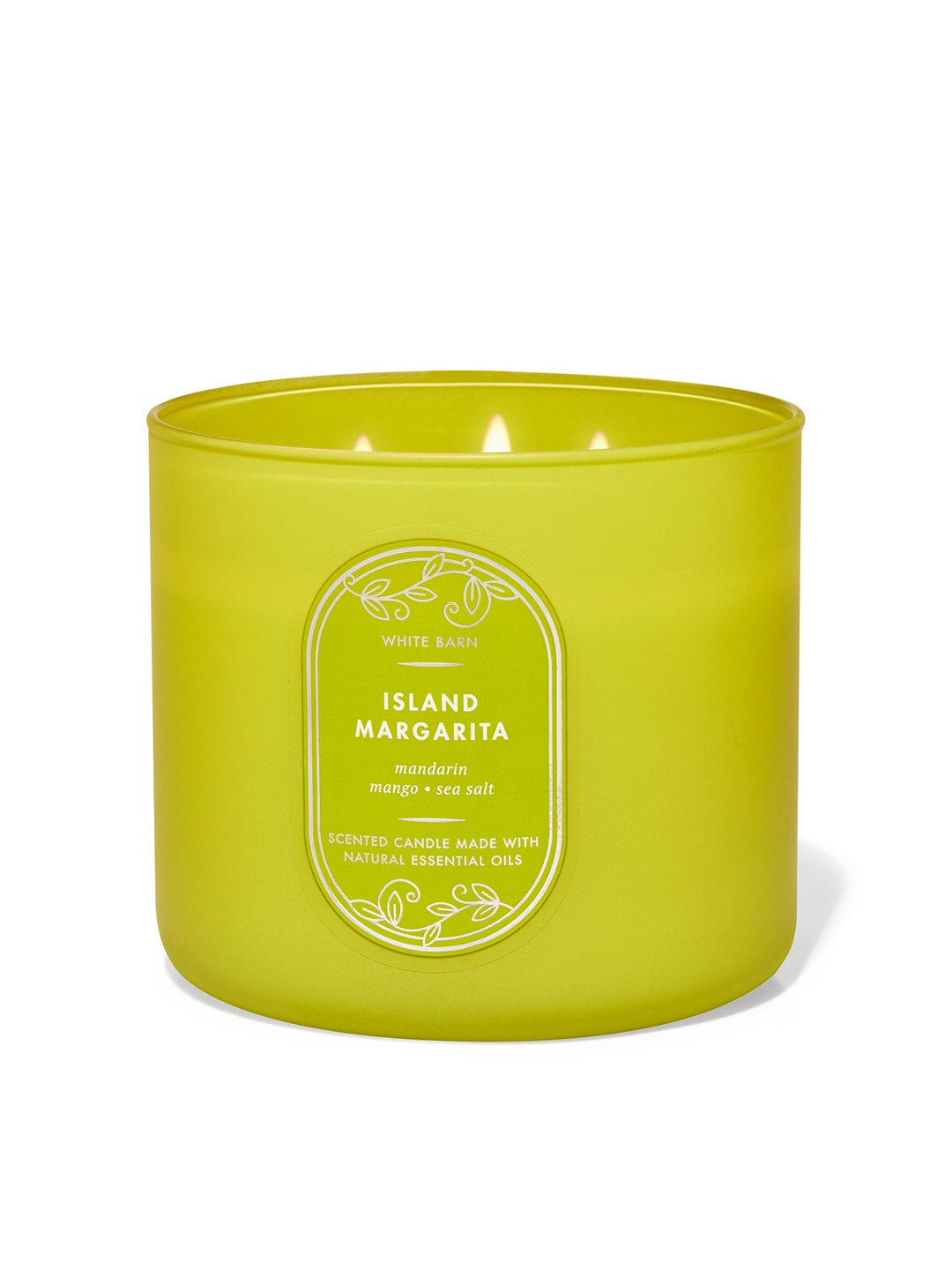 

Bath & Body Works Island Margarita 3-Wick Candle - 411 g, Green