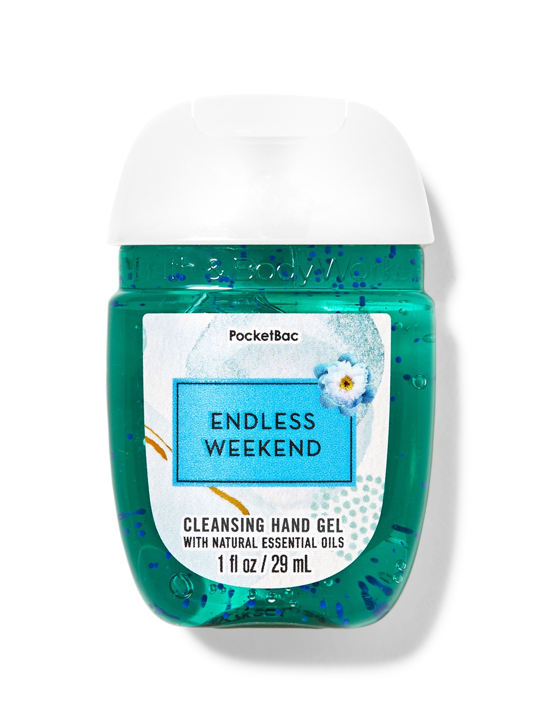 

Bath & Body Works Endless Weekend PocketBac Cleansing Hand Gel - 29 ml, Blue