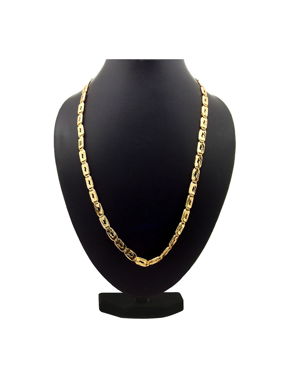 

FEMMIBELLA Men Gold-Toned Gold-Plated Chain