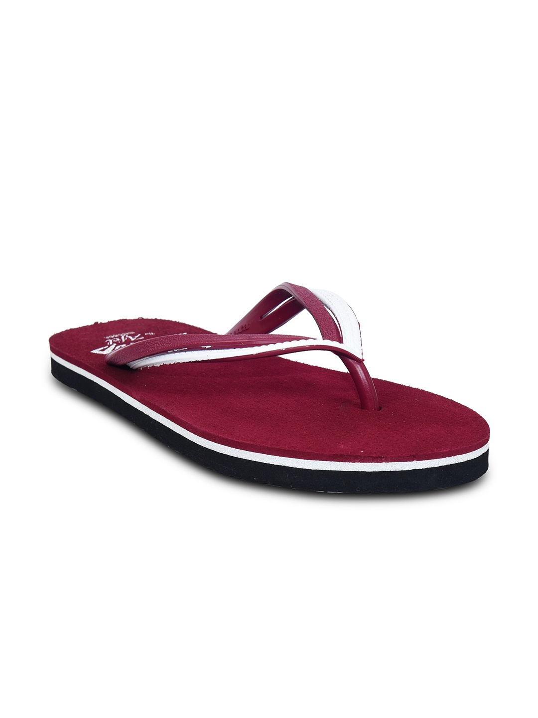 

IMPAKTO Women Lightweight Thong Flip-Flops, Red