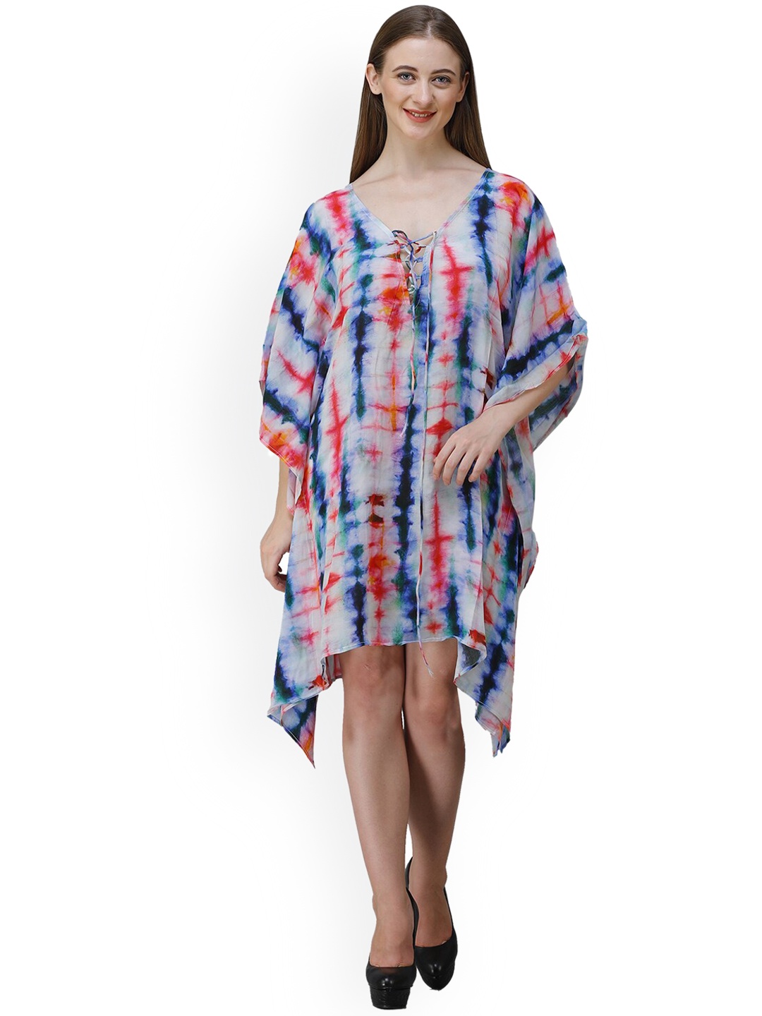 

Rajoria Instyle Printed Kaftan Cover-up Dress, Blue