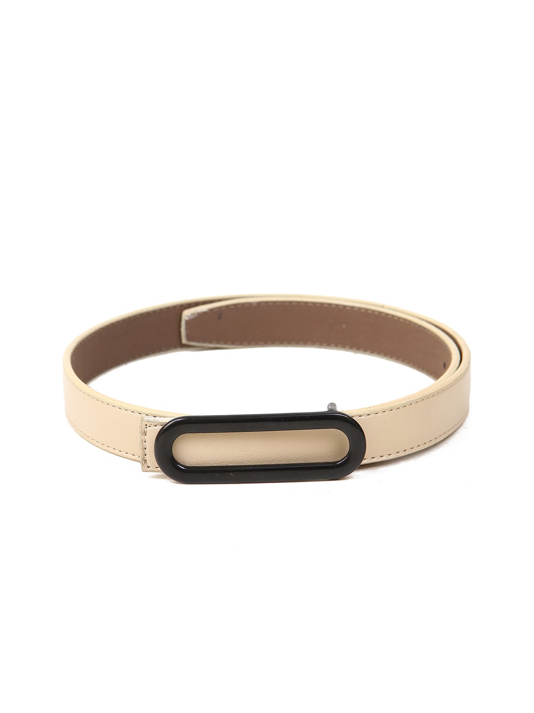 

Calvadoss Women Textured Belt, Beige