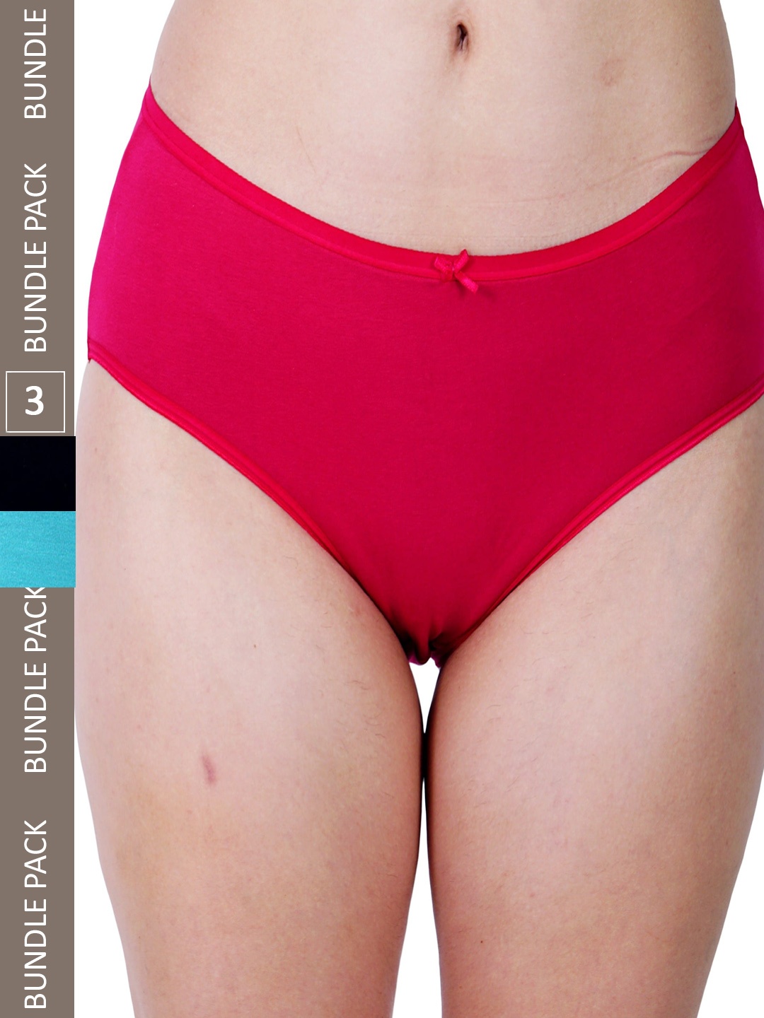 

LADYLAND Women Pack Of 3 Assorted Hipster Briefs