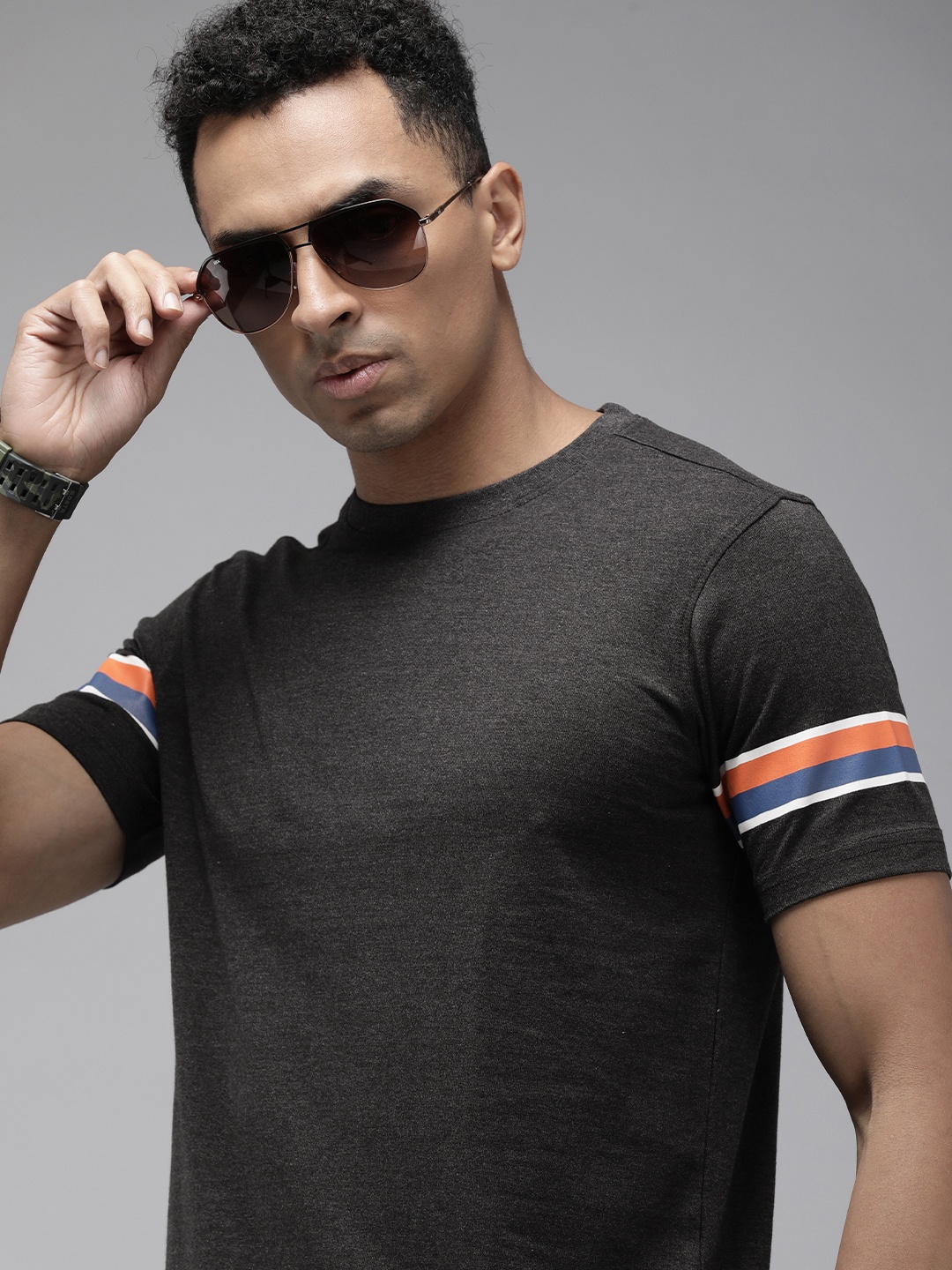 

Roadster Striped T-shirt, Black