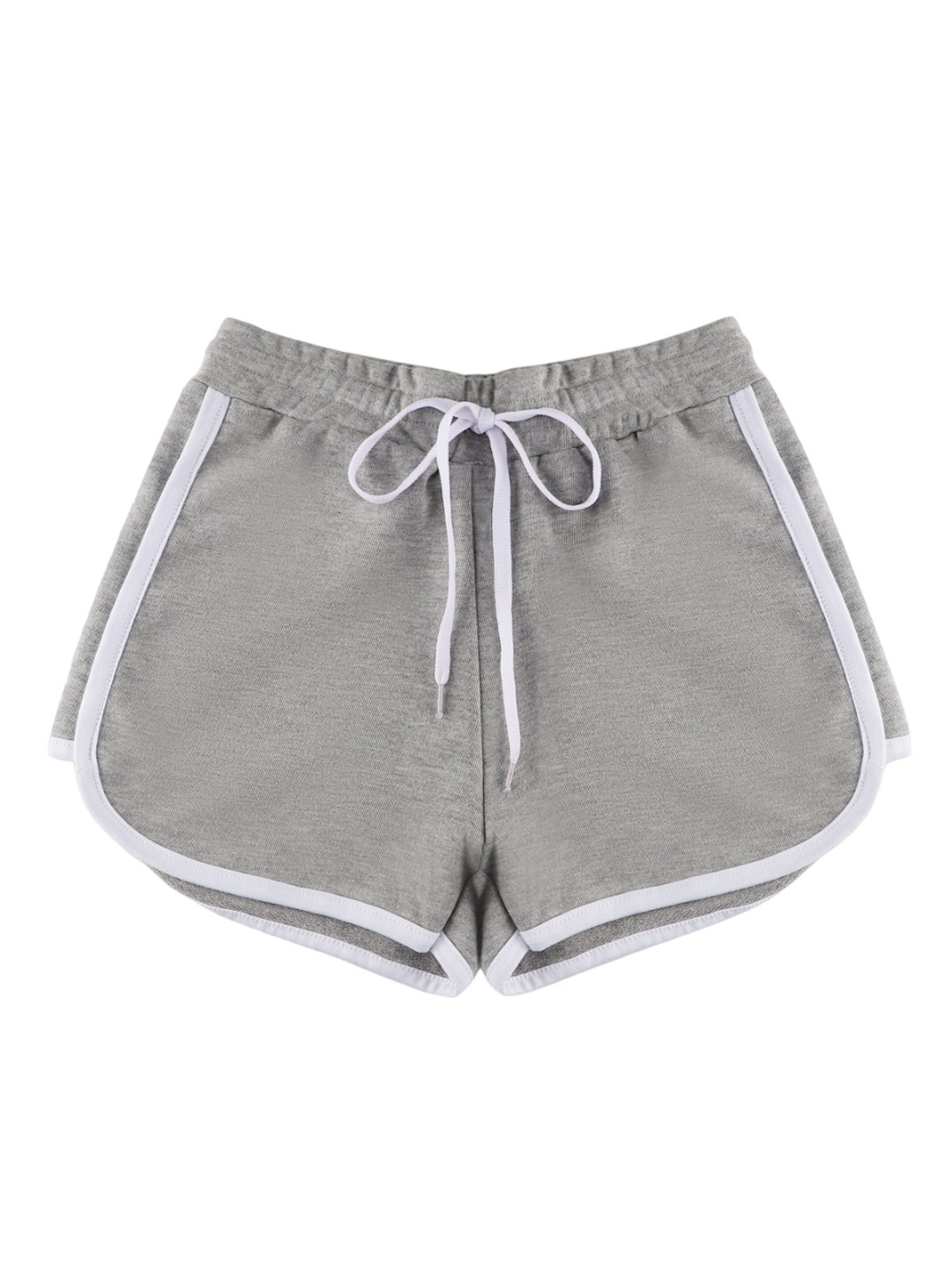 

Ninos Dreams Girls Mid-Rise Cotton Shorts, Grey
