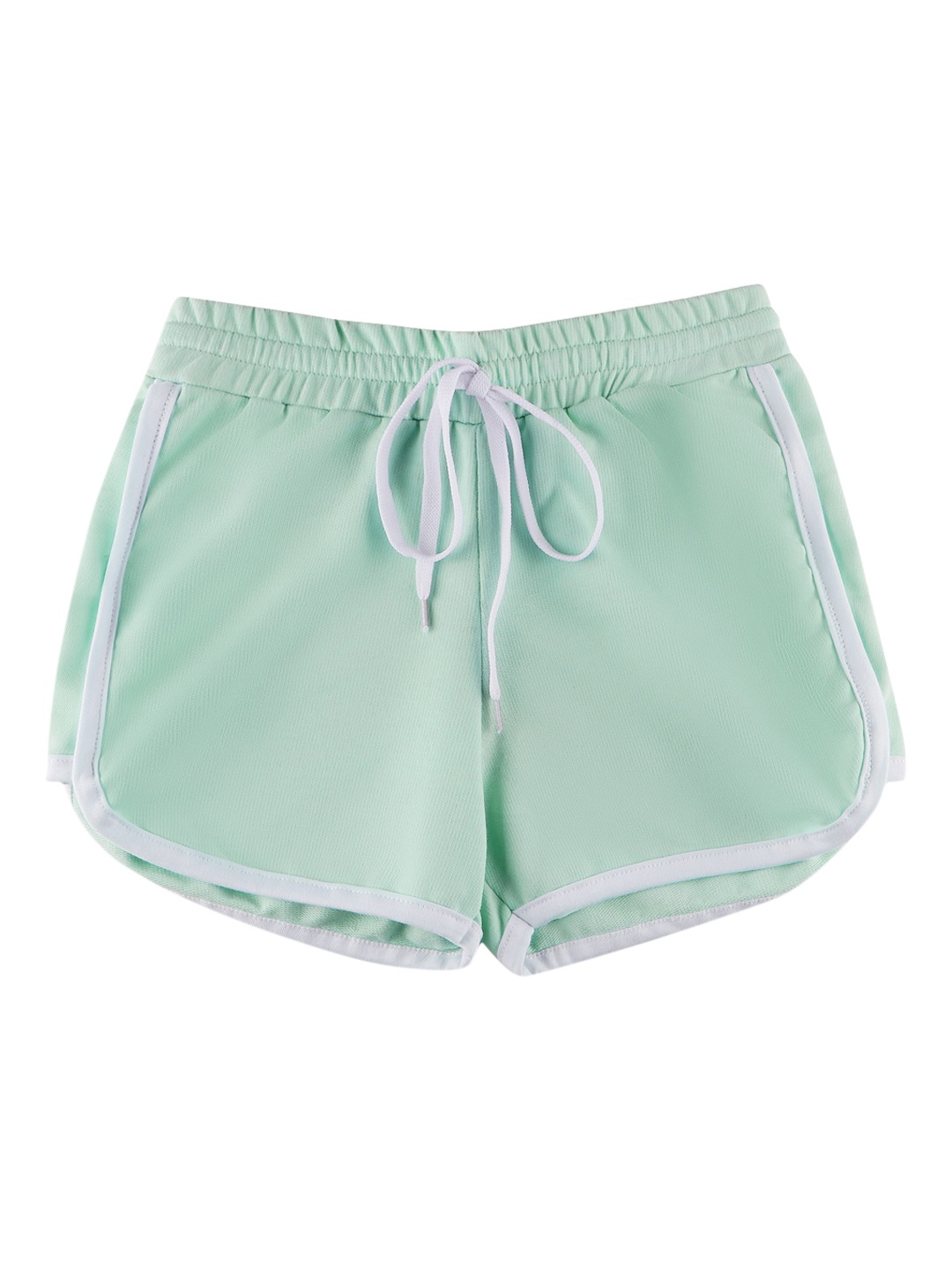 

Ninos Dreams Girls Mid-Rise Cotton Shorts, Lime green