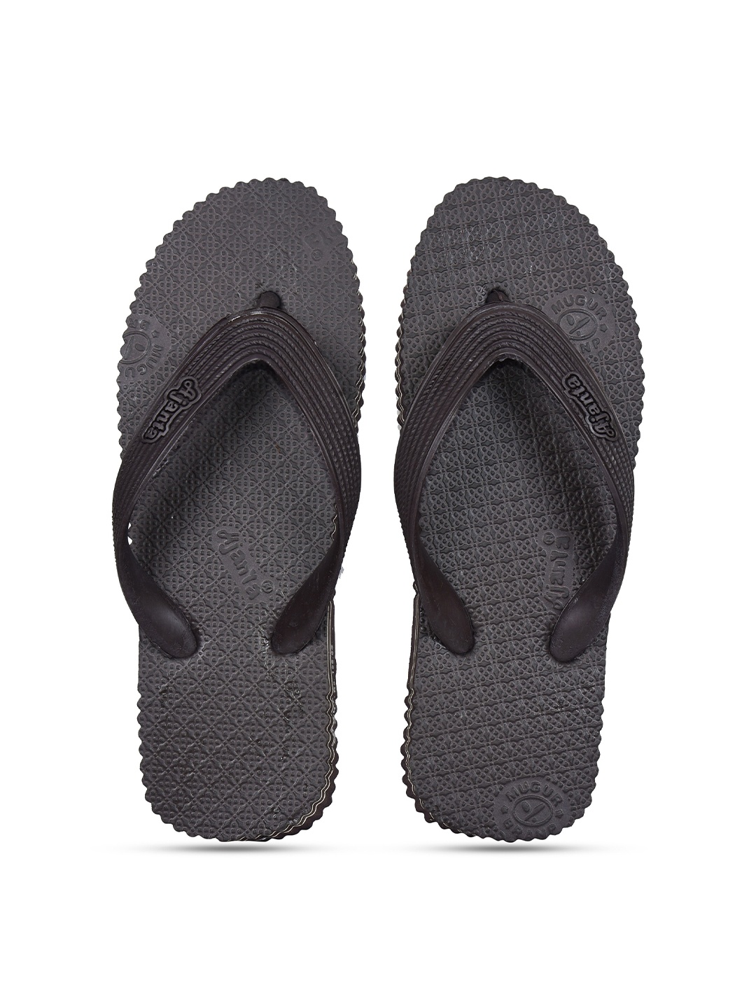 

Ajanta Women Self Design Lightweight Thong Flip-Flops, Brown