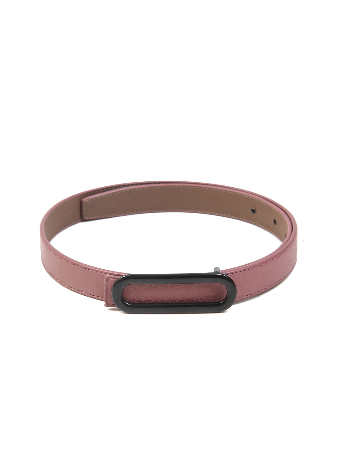 

Calvadoss Girls Textured Slim Belt, Mauve