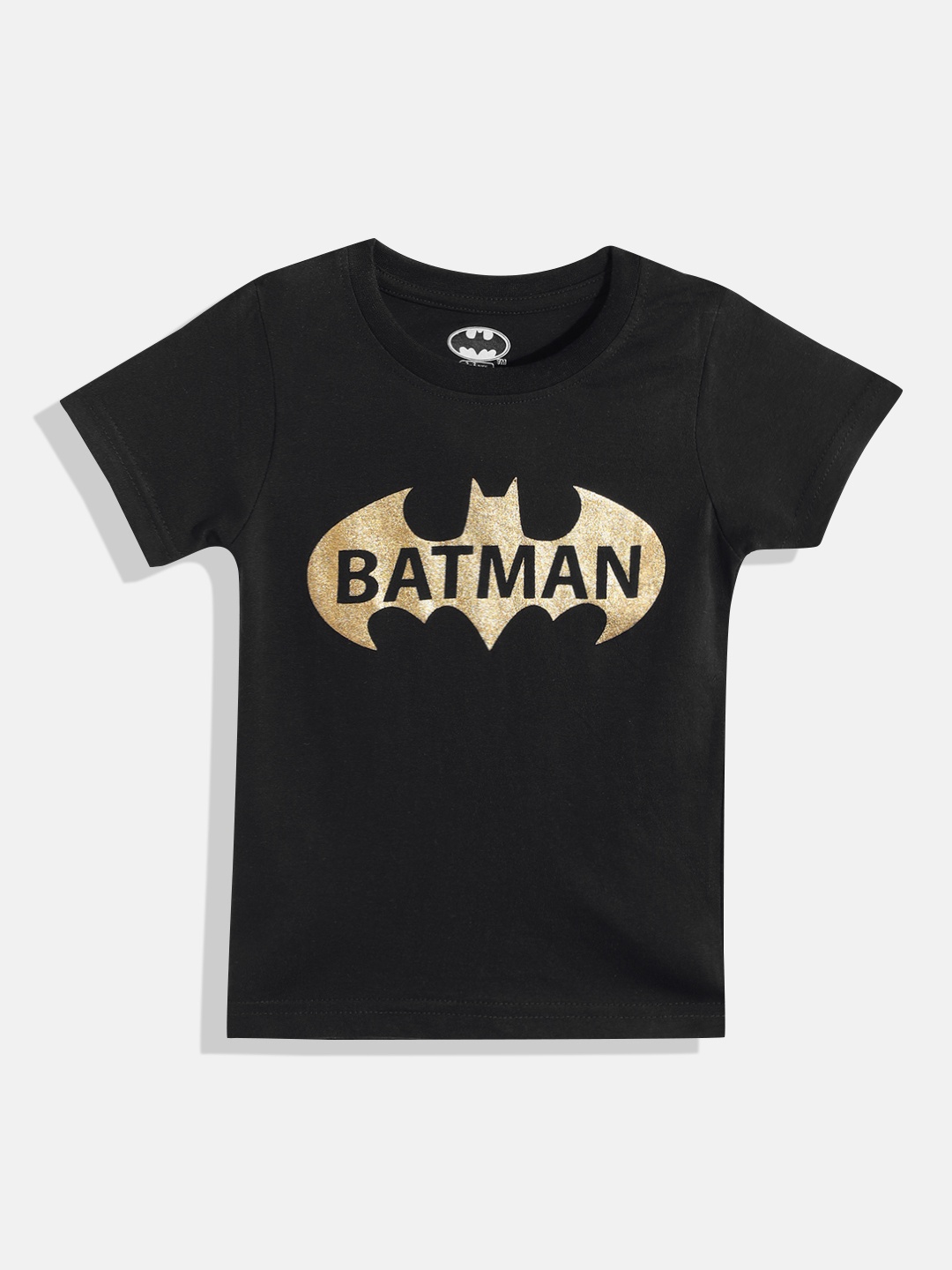 

Eteenz Boys Premium Cotton Batman Printed T-shirt, Black