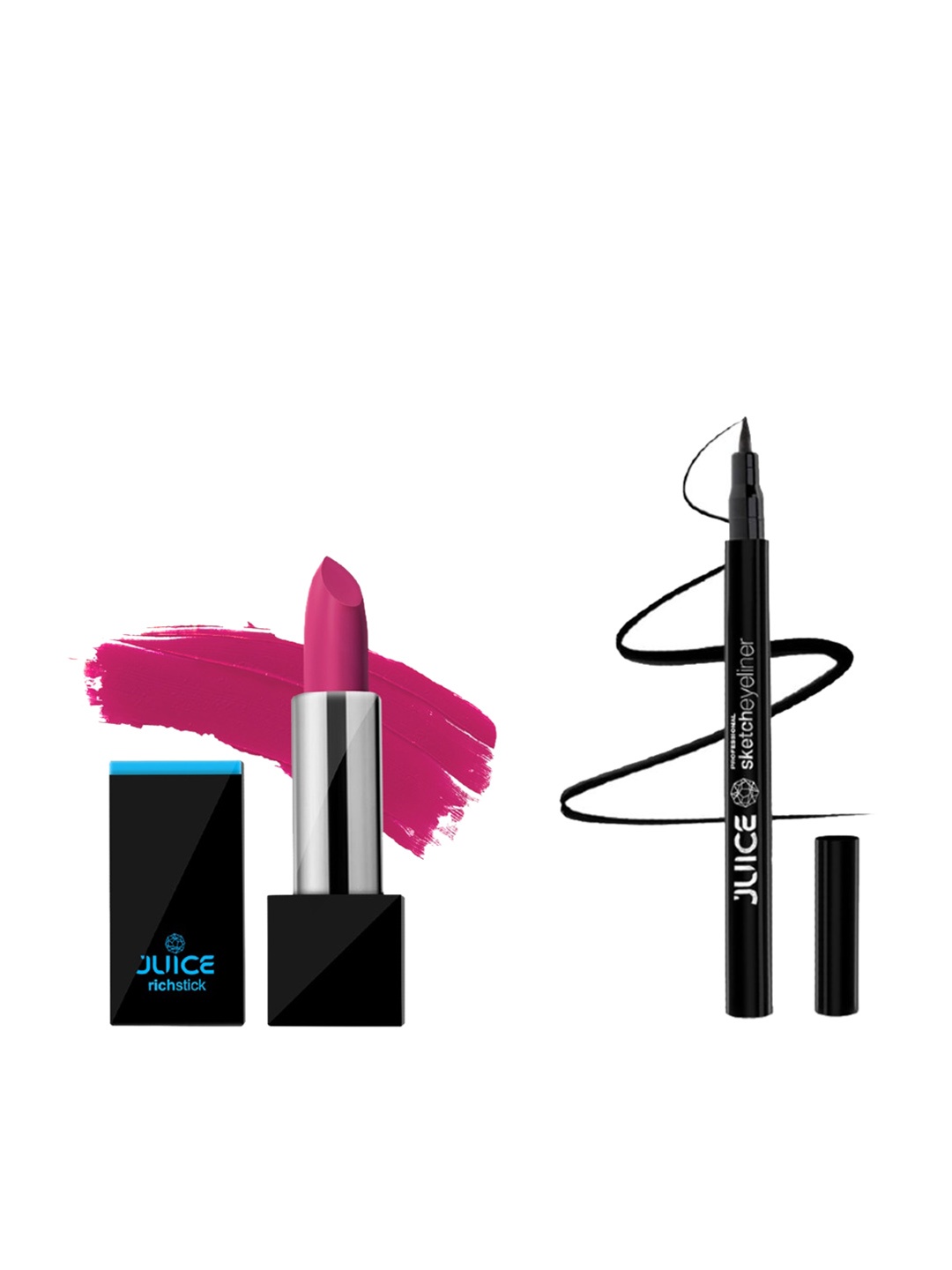 

JUICE Eyeliner & Lipstick Make Up Gift Set, Pink