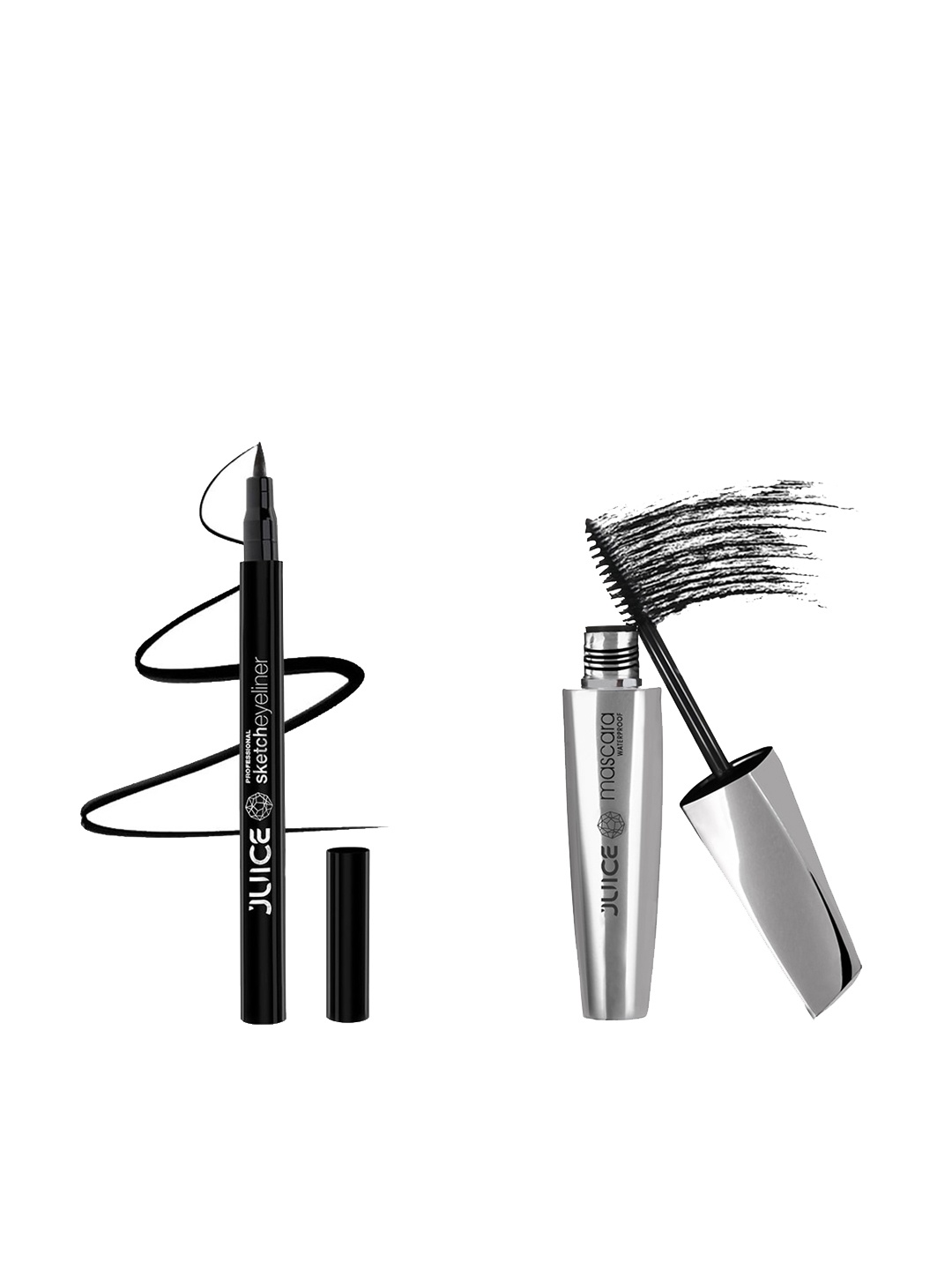 

JUICE Eye Liner & Mascara Makeup Gift Set, Black