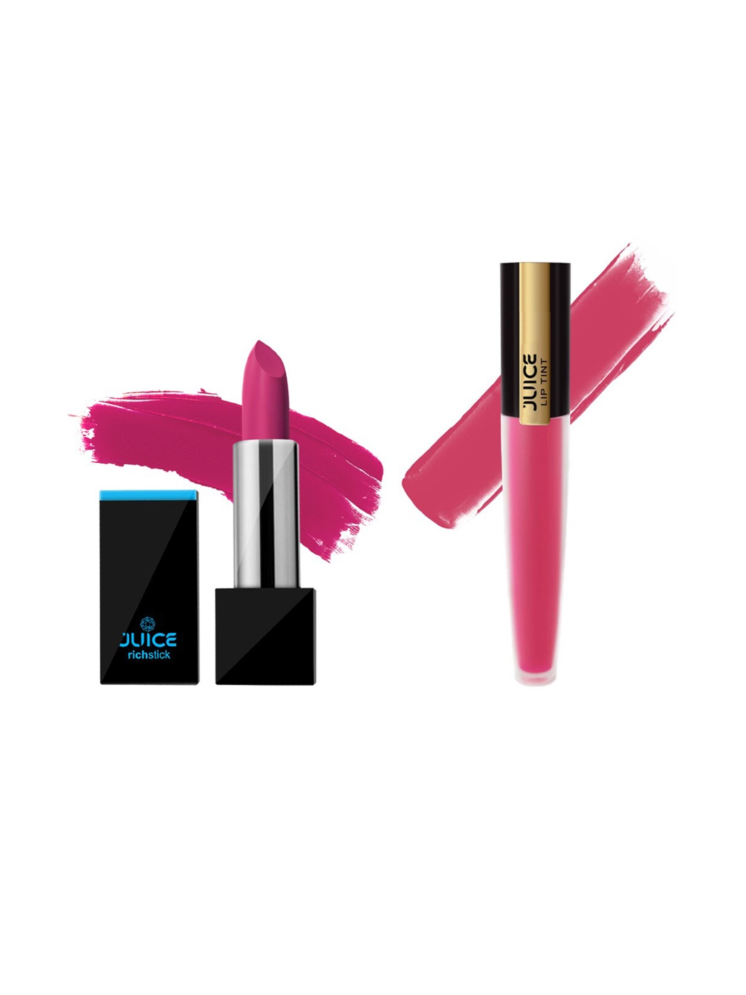 

JUICE Pack of 2 Sweat Proof Lipsticks, Pink