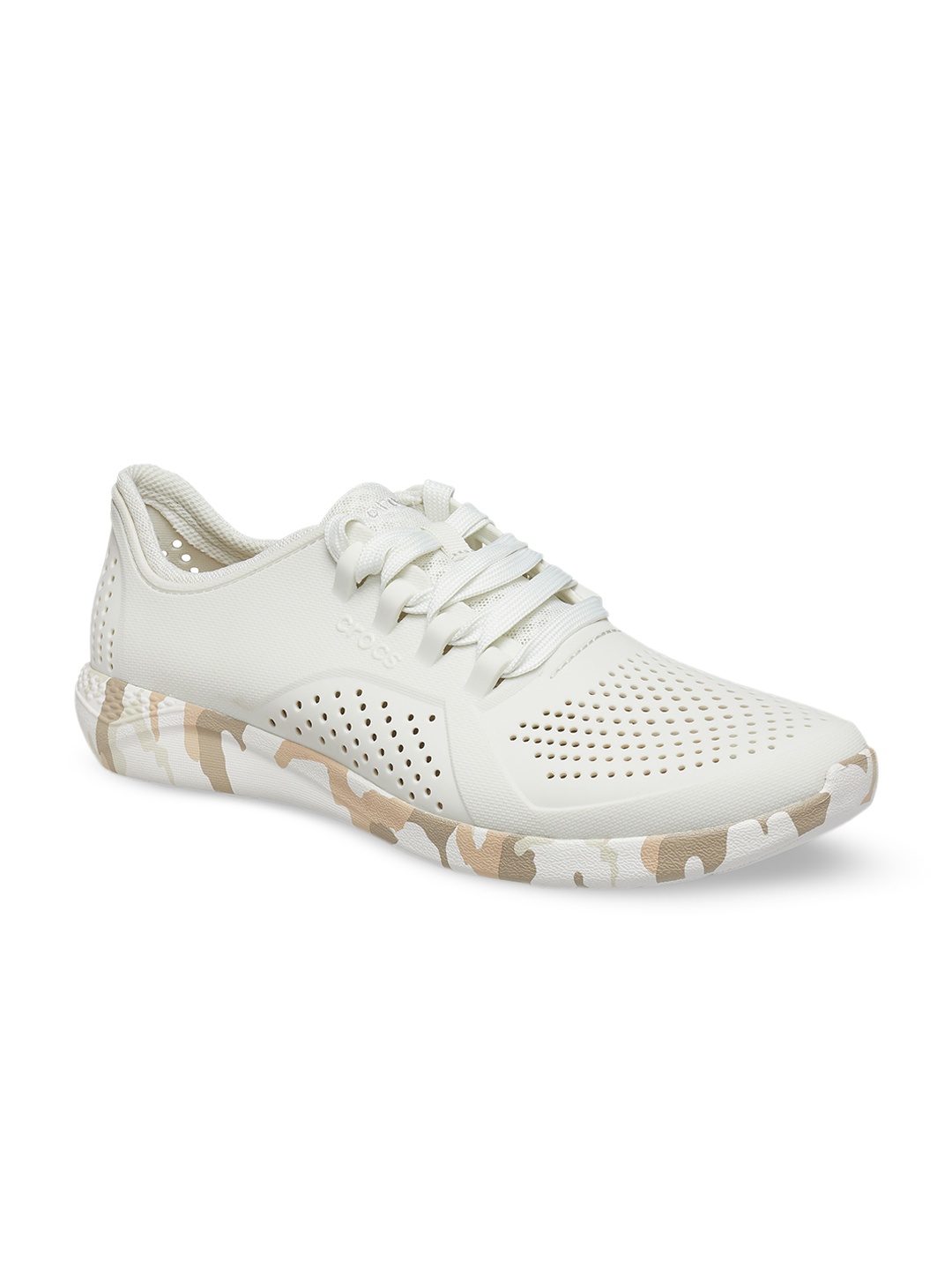 

Crocs Men Perforated Sneakers, White